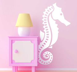 Sticker décoratif hyppocampe en oferta