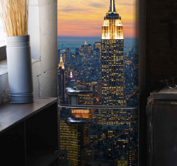Sticker pour Frigo Skyline de manhattan precio