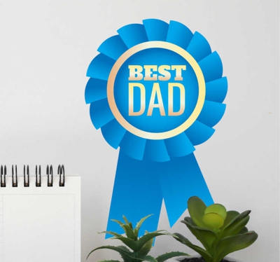 sticker best dad