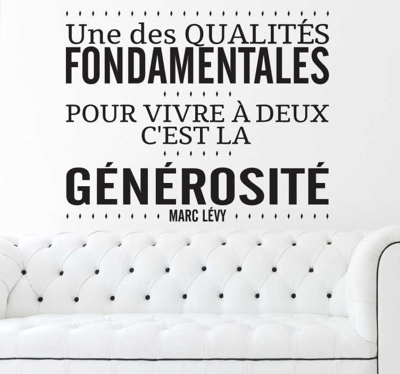 Sticker générosité
