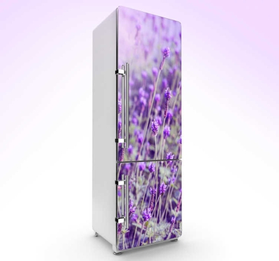 Sticker pour Frigo Plante violette