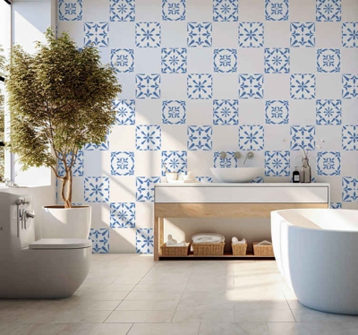 Sticker Carrelage Style portugais