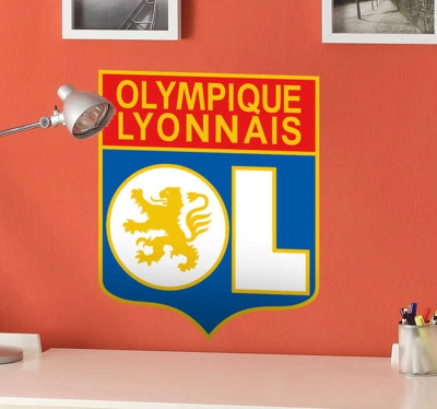 Sticker écusson Olympique Lyonnais
