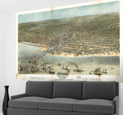 Adhésif mural Chicago 1868 precio
