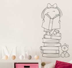 Sticker dessin enfant livres precio