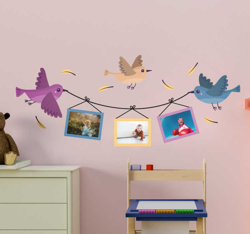 Sticker Oiseau Oiseaux Cadres Photo precio