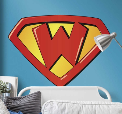 Sticker Maison Super W