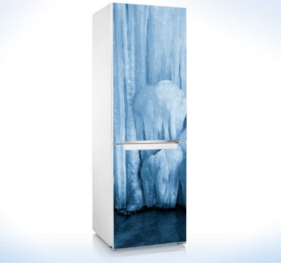 Sticker frigo glacier