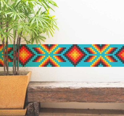 Frise Autocollante Art mexicain