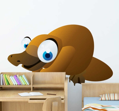 Sticker enfant animal ornithorynque