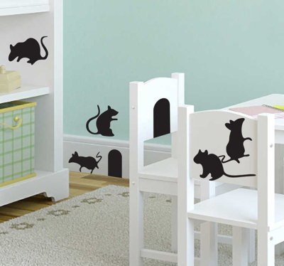 Sticker souris collection