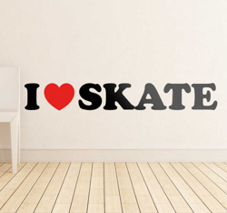 Sticker I love skate precio