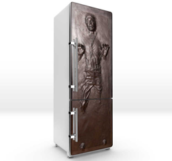 Sticker frigo Han Solo carbonite precio
