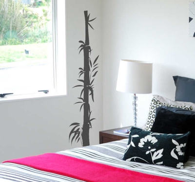 Sticker silhouette bambou