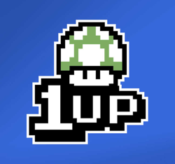 Sticker champignon 1up precio