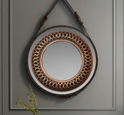 stickers de cadre miroir effet antique