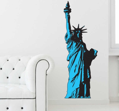 Autocollant mural Statue de la Liberté