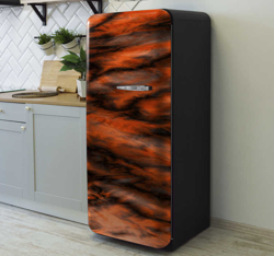 Sticker pour frigo Dégradé de couleurs chaudes precio