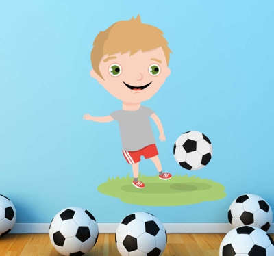 Stickers enfant football
