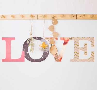 Sticker Original Texte Love