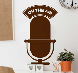 Sticker décoratif On the air radio en oferta