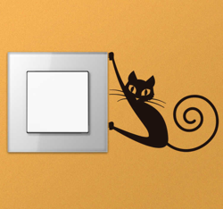 Queue de chat adhésif lightswitch características