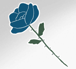 Autocollant Velo Petites fleurs simples características