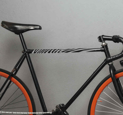 Autocollant Velo Imitation peau de zèbre precio