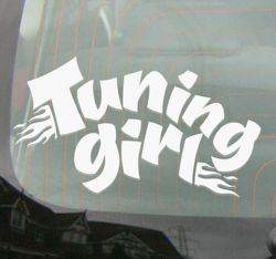 Autocollant Voiture Tuning Girl en oferta