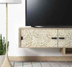 sticker de meubles de motifs floraux vintage en oferta