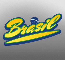 Sticker Brasil couleurs drapeau en oferta
