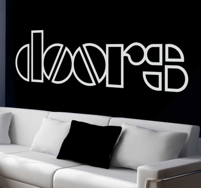 Sticker décoratif logo Doors