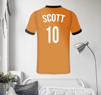 Autocollant de football personnalisé