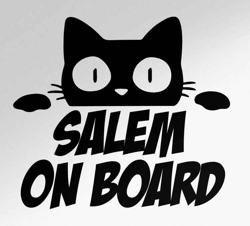 Autocollant Voiture Mignon chat monochrome furtivement precio