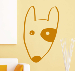 Sticker amusant Bull Terrier precio