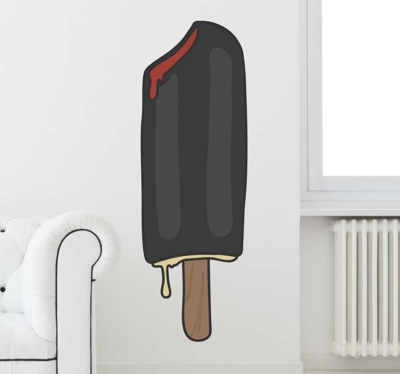 sticker crème glacée Dracula
