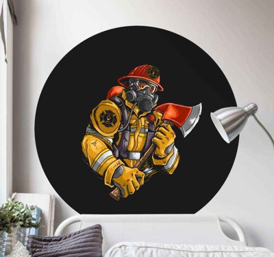 Sticker Mural Chambre Ado Pompier