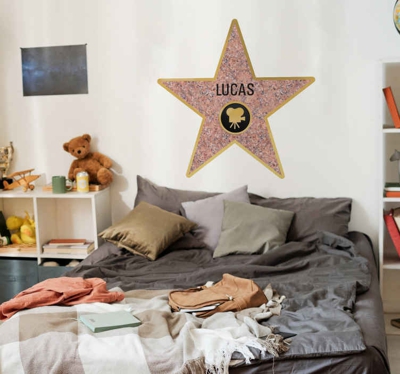 Sticker personnalisable Hollywood