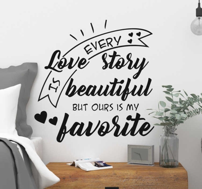 Autocollant Every Love Story