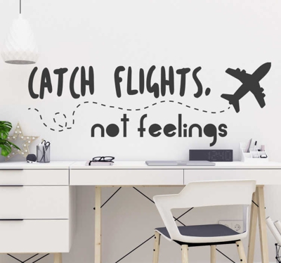 Sticker Maison Catch Flights
