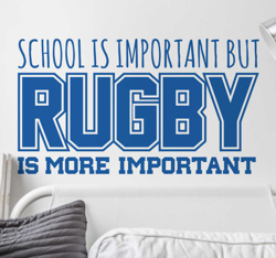 Sticker school vs rugby características
