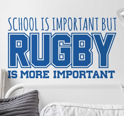 Sticker school vs rugby
