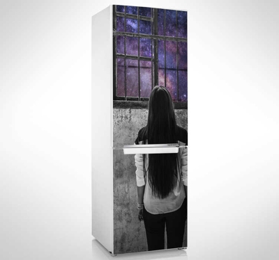 Sticker pour frigo espace