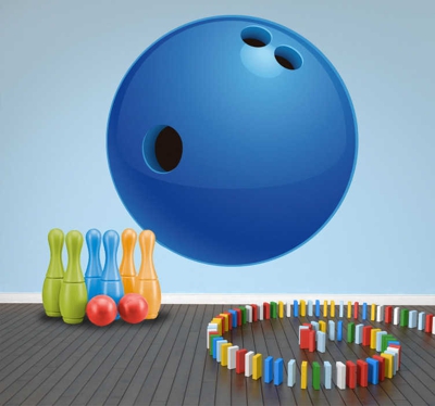 Adhésif sport boule de bowling