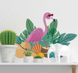 Sticker Maison Flamand Rose Estival precio