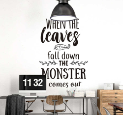Sticker Halloween phrase halloween divertissante características