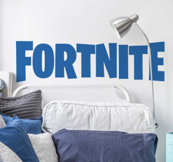 Fortnite logo adhesif deco jeu vidéo características