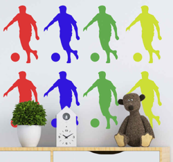Sticker Mural Foot Pack de joueur de football características