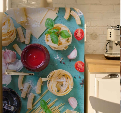 Sticker frigo pasta
