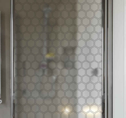 Sticker pour Paroi de Douche hexagonale en oferta